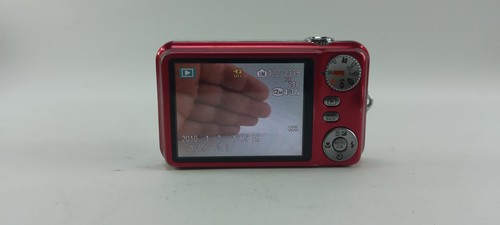 Fujifilm Finepix JV100 12.0MP Digital Camera - Rare Red Battery Charging - Picture 18 of 21