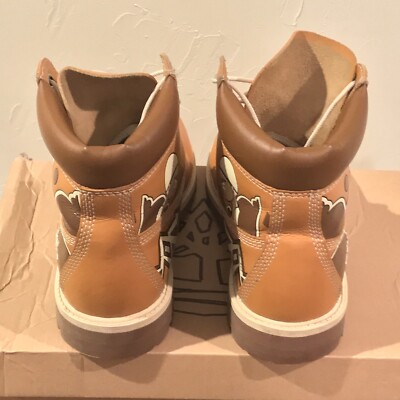 RARE Vintage Timberland Custom Cartoon Boondocks Brown  display picture 2