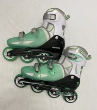 Roller Derby Women's Sz 6 To 9 V-Tech 500 Button Adjustable Inline Skate Perfect