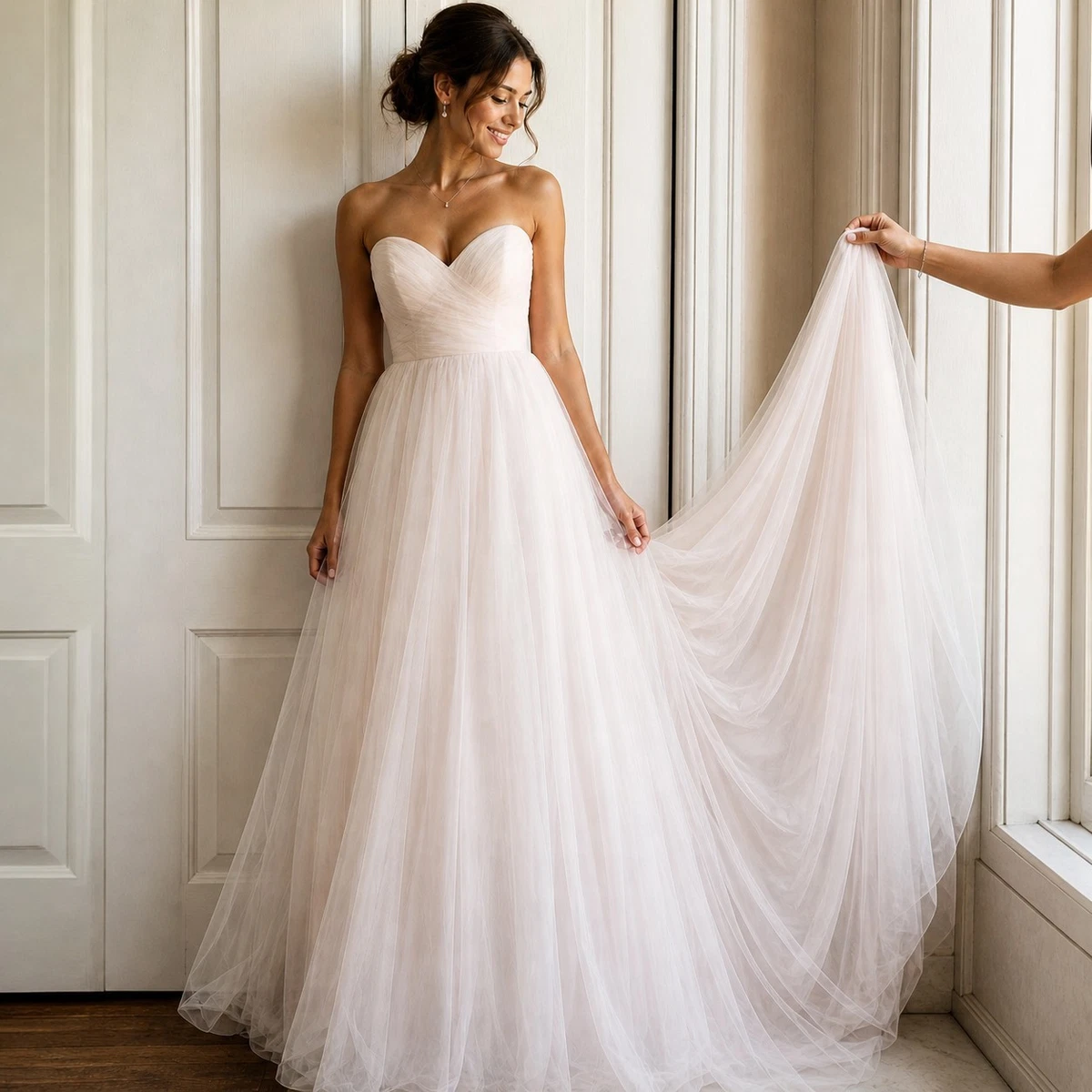 navy blue dress for baby girl Wedding Dresses & Bridal Gowns - Find Your Dress at David's Bridal main image 0