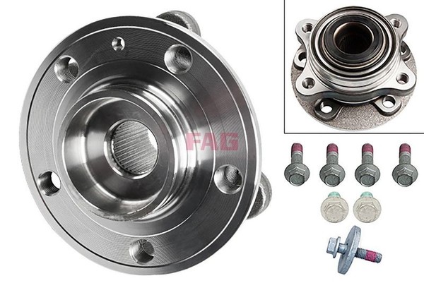 Schaeffler FAG 713 6605 00 Radlagersatz Vorne FüR Volvo-image