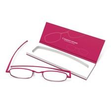 Compact Lenses Flat Folding-Reading Glasses-Berry 2.5