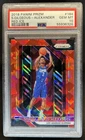 2018-19 Panini Prizm Shai Gilgeous-Alexander Prizm Red Ice RC #184 PSA 10