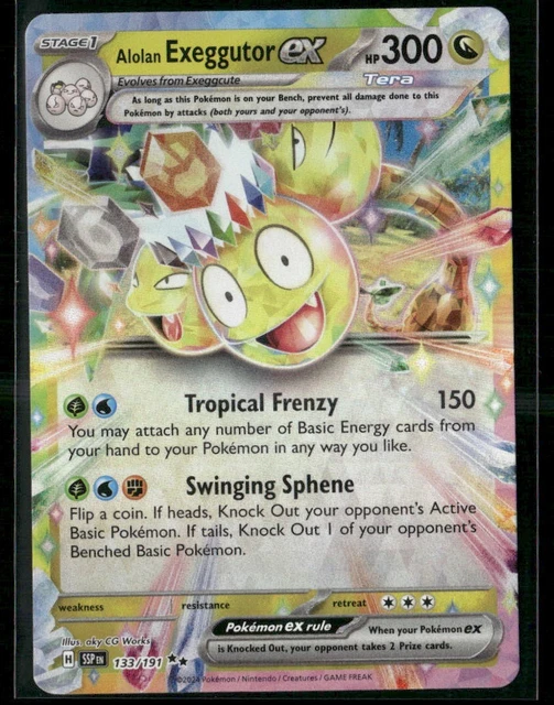 Alolan Exeggutor ex - 133/191 - Surging Sparks - PK2207
