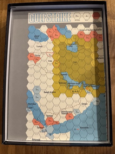 Board Game, Gulf Strike, Third 3rd Edition, Victory Games/Avalon Hill, 1990 - Picture 7 of 17
