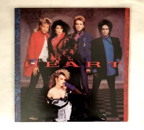 HEART SELF-TITLED ALBUM ORIGINAL 1985 VINYL LP  w/ LYRIC SLEEVE EXCELLENT!
