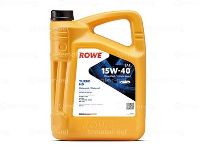 5 Liter ROWE HIGHTEC TURBO HD SAE 15W-40