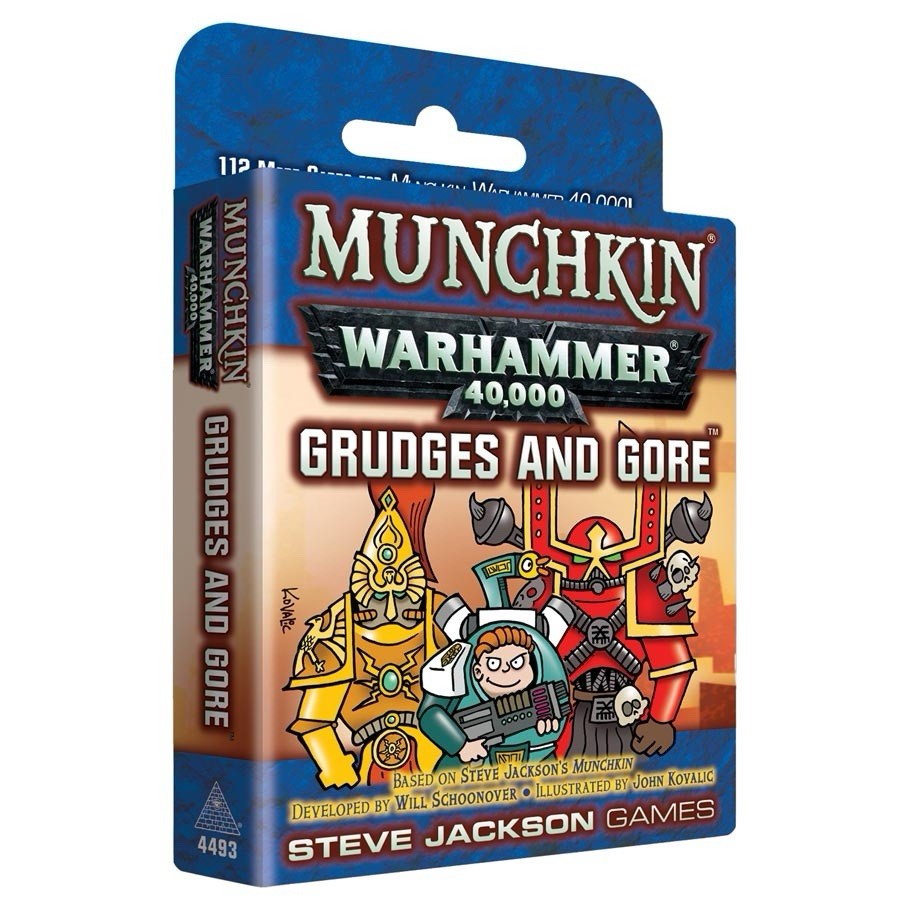Munchkin Warhammer 40,000: Grudges and Gore New Release