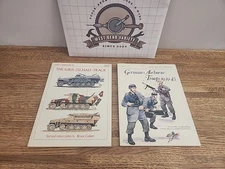 WW2 German, SdKfz 251 Half-Track Osprey Vanguard, German Airborne Troops 1939-45