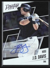 J.D. Davis 2018 Panini Chronicles Prestige Xtra Points Purple Auto /10 #PA-JD