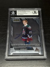 2023-24 O-Pee-Chee - Platinum Rookie Logan Cooley #P-LC (RC) - BAS Auto