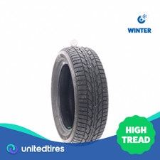 Used 22555r18 Firestone Winterforce 2 Studded 98s - 9.532 Used 22555r18 Firestone Winterforce 2 Studded 98s - 9.532