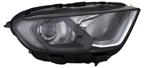 Scheinwerfer Rechts FüR Ford Ecosport 2017- Halogen Schwarz H18 H1 LWR Motor-image