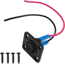 Rocker Toggle Switch Panel Dc 12v 20a Waterproof Blue Led Round Toggle Switches Rocker Toggle Switch Panel Dc 12v 20a Waterproof Blue Led Round Toggle Switches