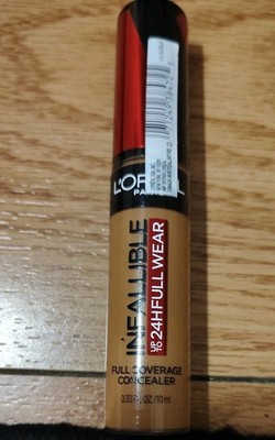L 'Oreal Infallible 24H Full Coverage Concealer (0.33oz / 10mL) NEW 415  Caramel