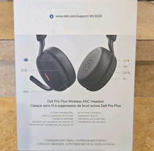 Dell WL5024 Pro Plus Wireless ANC Headset - N...