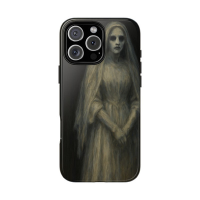 Halloween Undead Gothic Ghost Bride Horror Art Phone Case iPhone Samsung Google