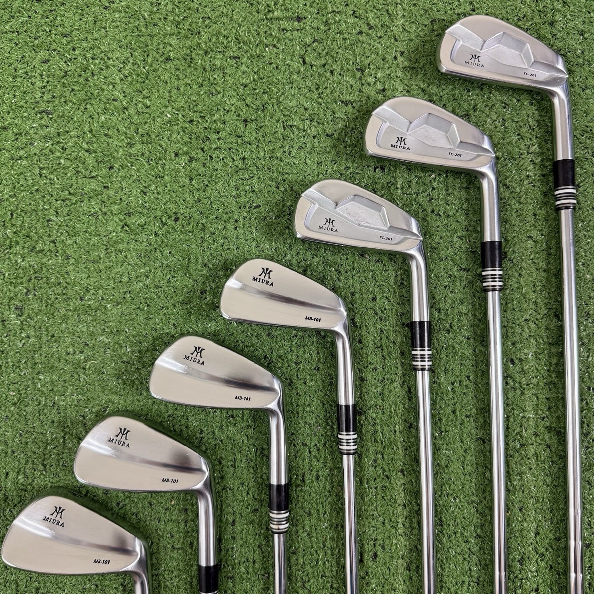 Miura MB-101 TC-201 Combo Forged Iron Set 4-PW Oban Stiff Flex