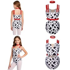 Girls Jumpsuit Sportswear Leotard Unitard Bodysuit Ballroom Gymnastics Stage