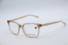 NEW ANNE KLEIN AK5100 204 TAUPE CRYSTAL AUTHENTIC EYEGLASSES 52-16