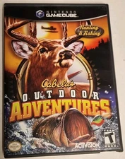 Cabela's Outdoor Adventure Nintendo Gamecube Video Game Complete CIB Retro VTG