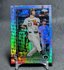 Andrew Benintendi 2025 Topps Chrome Logofractor Baseball #197 Chicago White Sox