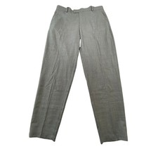 Ted Baker London Mens 34R Slim Fit Grey Wool Blend Selwynt Dress Pants Trousers