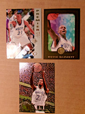 Kevin Garnett 3 95/96 RC's EX-L #49, SP #159, Metal #167, All Very nice!