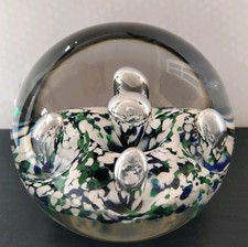 Strathearn Glass Paperweight Artic Range Force Two P32 Vintage Scotland 