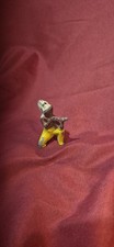 Vintage Metal Toy Lead Native American In Full Garb 1.5" Collectible Figure