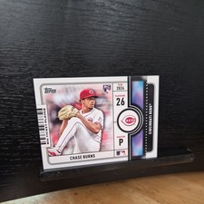 Chase Burns -2026 TOPPS SERIES 1 BIG TICKET PLAYER RC REDS #BTP-24