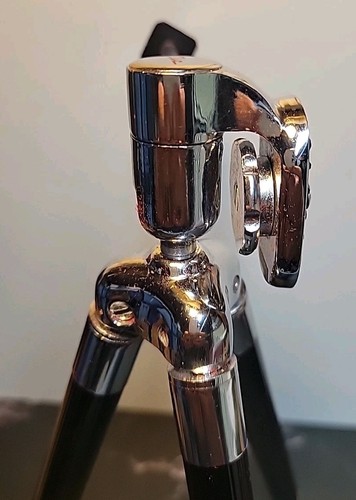 Vintage Dia Mid Century Stativ + Mini-Kugelkopf mit Koffer - Bild 6 von 8