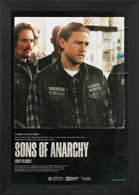 Sons of anarchy Gerahmtes Wandbild Poster Leinwanddruck Bild