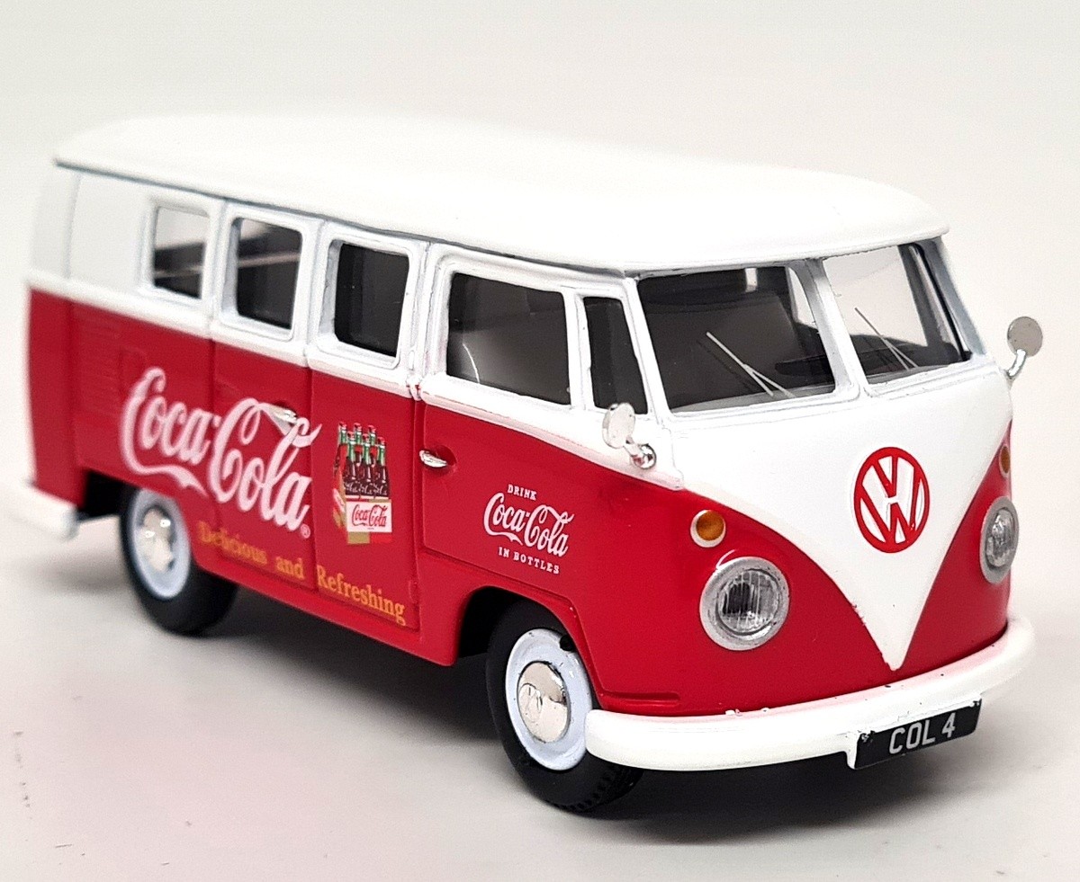 Corgi 1/43 Volkswagen T1 Split Window Coca Cola 1960s Van Diecast Model Car
