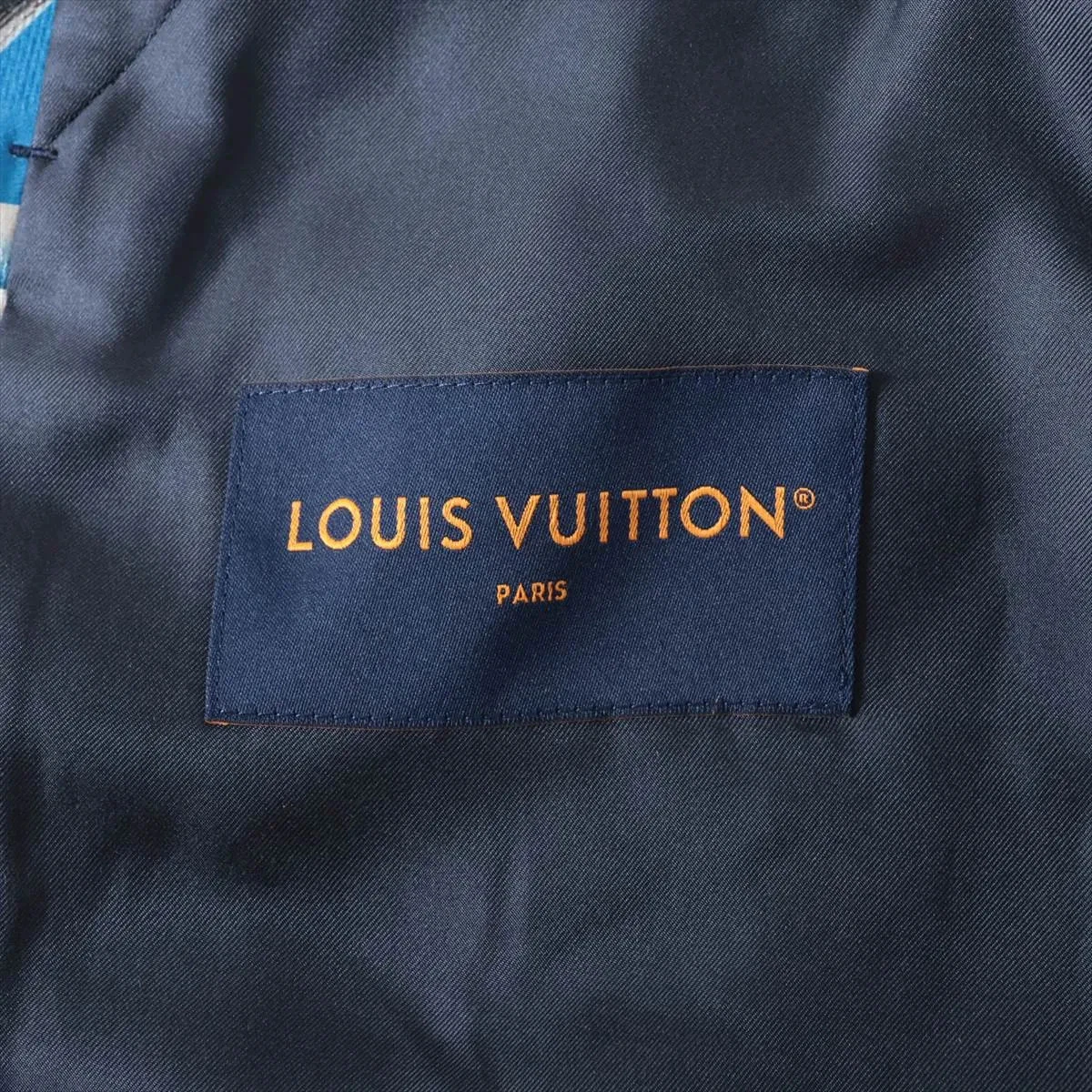 LOUIS VUITTON（LV） Louis Vuitton 24AW Rayon × Giacca di Seta 48 Uomo Multicolore RM242MM Damier