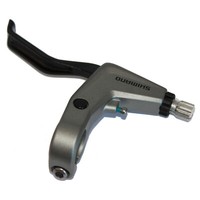 Shimano Bremshebel BL-T4000 Alivio Links, FüR V-Brake, 2-Finger, Silber Fahrrad