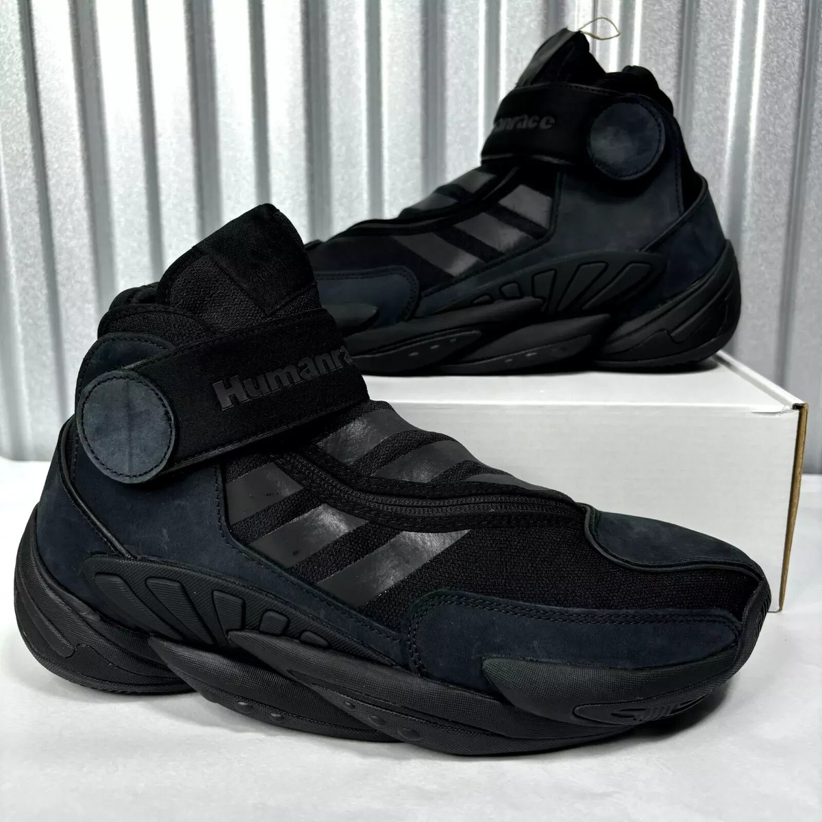 Size 7 - Pharrell x adidas Crazy BYW 0 To 60 Triple Black 