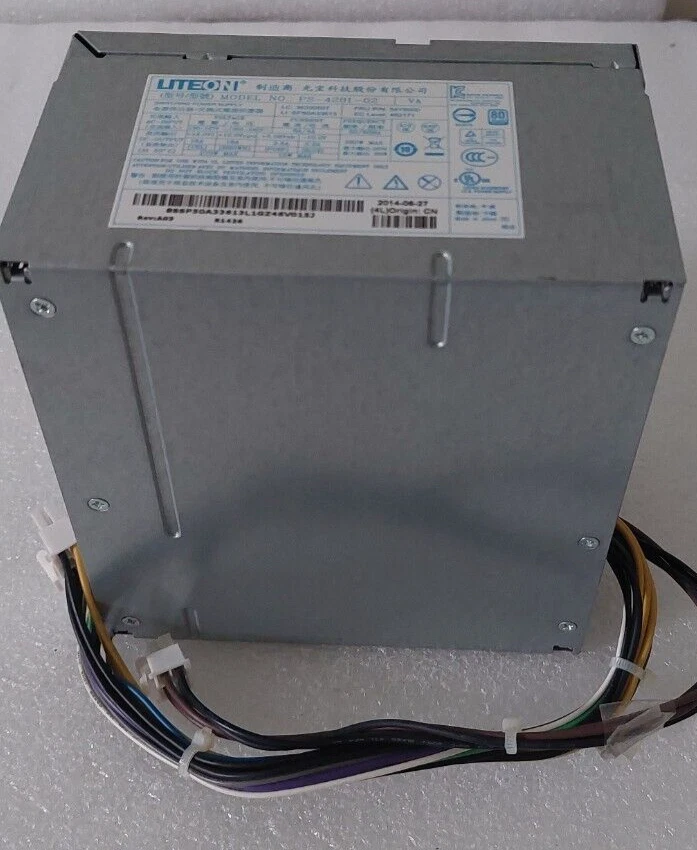 Liteon - PS-4281-02 - Power Supply - 270W - 80 PLUS BRONZE - 54Y8900 - New - Image 3 of 4