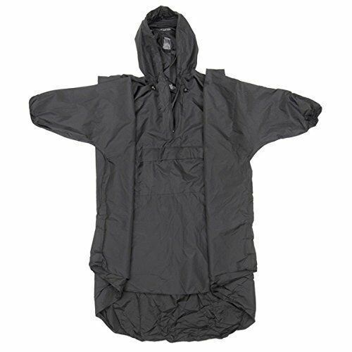 Snugpak WGTE 100% Waterproof Patrol Poncho Black - Picture 1 of 1