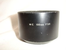 MINOLTA MC 100mm f/ 2.5 LENS HOOD, metal, for MD lens 55mm size 41221