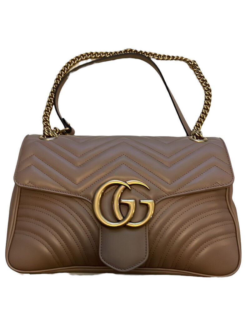 Gucci GG Marmont Medium Matelasse Shoulder Bag- lightly used