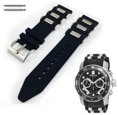 Rubber Bullets Watch Band Strap Fits Invicta Pro Diver 48mm Scuba 21927 #4059