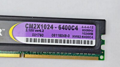 Corsair XMS2 1Gb DDR2 Memory | eBay