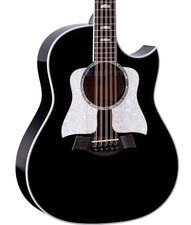 Taylor 657ce Grand Pacific Sitka/maple 10-string Bajo Quinto - Black