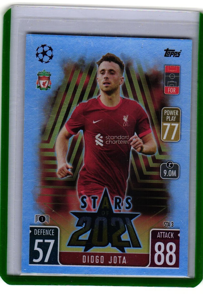 リヴァプール ジョタ 21/22 3rd 2021-22 Topps Match Attax Stars of 2021 Diogo Jota #STA3 | eBay