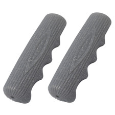 SPARKLE SILVER VINTAGE SCHWINN STINGRAY BICYCLE TYPE RUBBER BIKE HANDLEBAR GRIPS