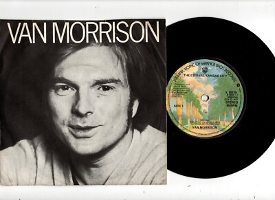 VAN MORRISON - THE ETERNAL KANSAS CITY / JOYOUS . UK 1977 ORIG 7'' & PIC/SL. EX