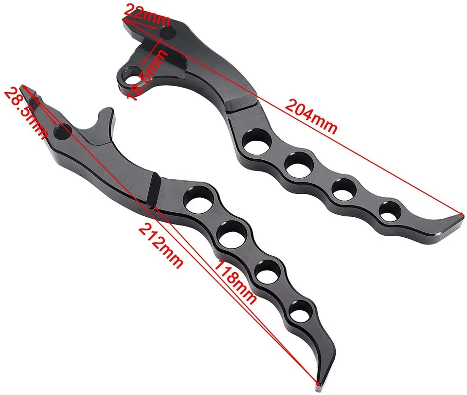 Palancas de embrague de freno 3D con bordes de corte de bola para Suzuki Hayabusa GSX1300R 1999-2020 Foto 4 de 4