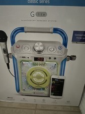 Singing Machine Bluetooth Groove Cube CDG Karaoke SML682BTBK