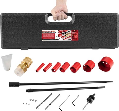 Tool 08350 DM3MECH Mechanical Hot Tapping Machine Complete Kit for NPT - Picture 15 of 20